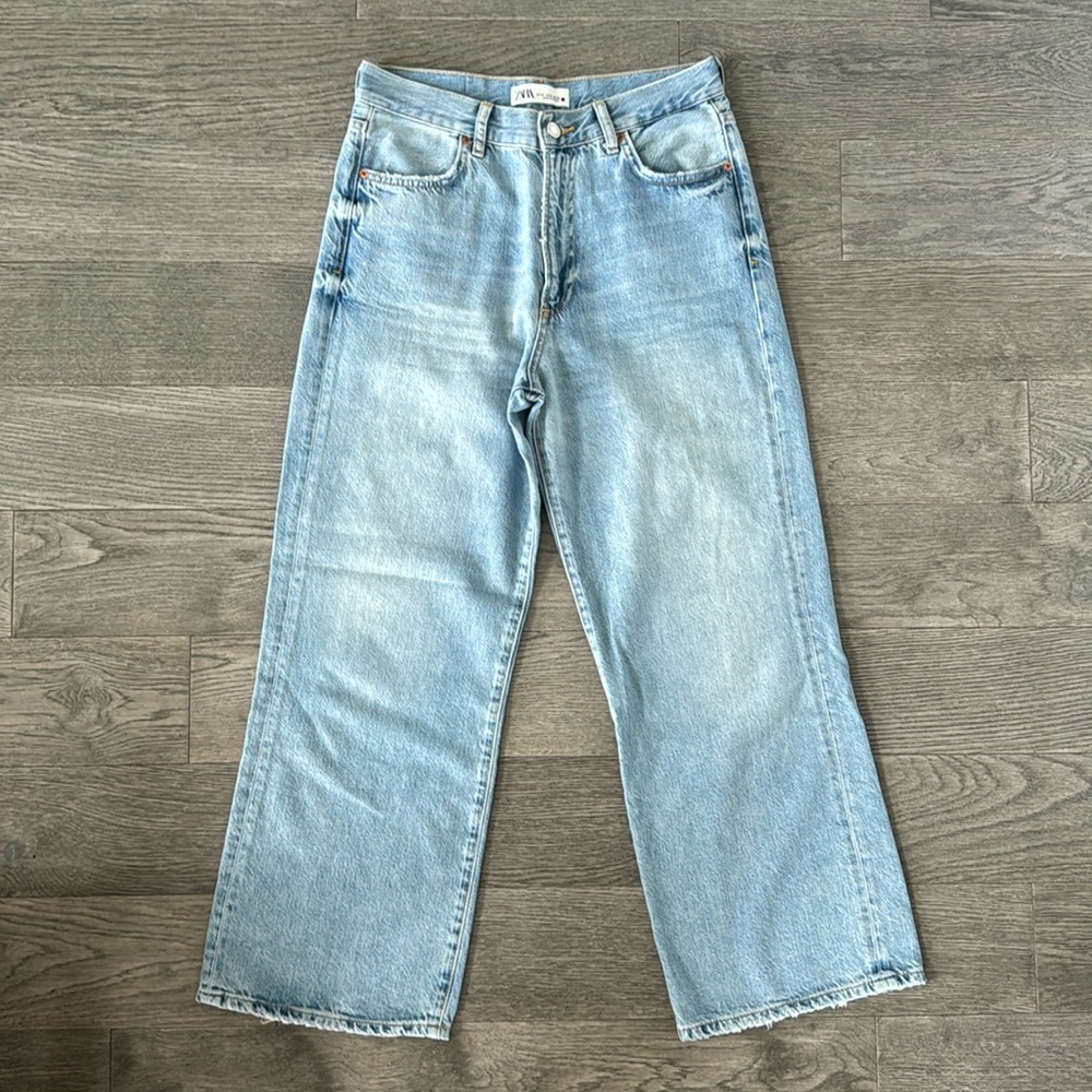 🌼ZARA🌼 Pax Culotte High Waist Jeans, Size 8